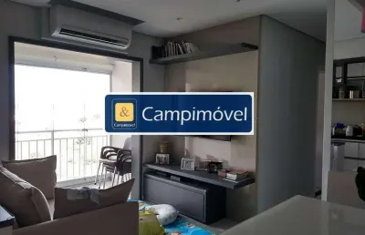 Apartamento para venda em campinas, ponte preta, 2 dormitórios, 1 suíte, 2 banheiros, 1 vaga