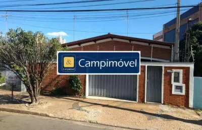 Casa para venda em campinas, jardim chapadão, 4 dormitórios, 1 suíte, 4 banheiros, 3 vagas