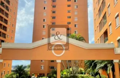 Apartamento para venda em campinas, chácara da barra, 3 dormitórios, 1 suíte, 2 banheiros, 1 vaga