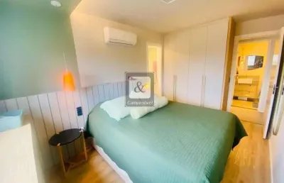 Apartamento para venda em campinas, jardim brasil, 2 dormitórios, 1 suíte, 2 banheiros, 2 vagas