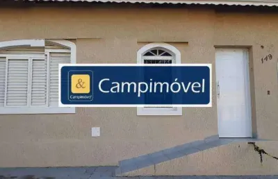Comercial para locação em campinas, jardim quarto centenário, 6 dormitórios, 2 banheiros, 3 vagas