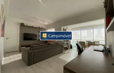 Apartamento para venda em campinas, taquaral, 3 dormitórios, 1 suíte, 3 banheiros, 2 vagas