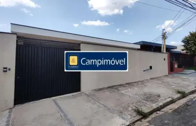 Casa para venda em campinas, jardim chapadão, 3 dormitórios, 1 suíte, 3 banheiros, 4 vagas