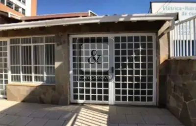 Casa térrea para venda em campinas, cambuí, 3 dormitórios, 2 banheiros, 2 vagas