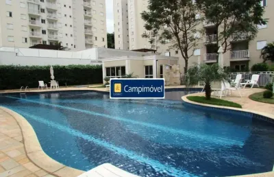 Apartamento para venda em campinas, chácara primavera, 3 dormitórios, 1 suíte, 2 banheiros, 2 vagas