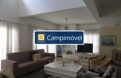 Casa para venda em campinas, jardim santa marcelina, 5 dormitórios, 5 suítes, 6 banheiros, 6 vagas