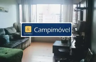 Apartamento para venda em campinas, centro, 3 dormitórios, 1 suíte, 2 banheiros, 1 vaga
