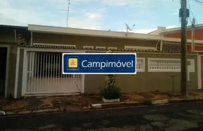 Casa para venda em campinas, jardim bandeirantes, 2 dormitórios, 1 suíte, 2 banheiros, 4 vagas