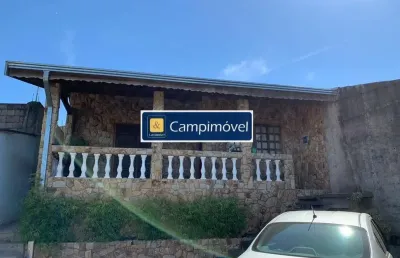 Casa para venda em campinas, jardim das bandeiras, 2 dormitórios, 1 banheiro, 8 vagas