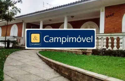 Casa para locação em campinas, jardim das paineiras, 4 dormitórios, 2 suítes, 5 banheiros, 4 vagas