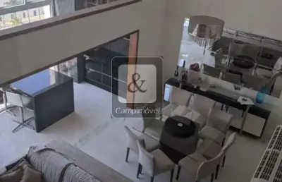 Cobertura para venda em campinas, vila brandina, 4 dormitórios, 4 suítes, 6 banheiros, 4 vagas