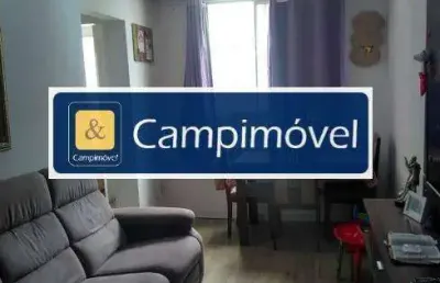 Apartamento para venda em campinas, vila campos sales, 2 dormitórios, 1 banheiro, 1 vaga