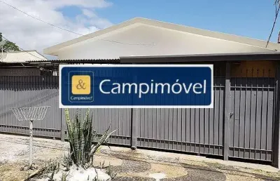 Casa para venda em campinas, jardim nossa senhora auxiliadora, 3 dormitórios, 1 banheiro, 2 vagas