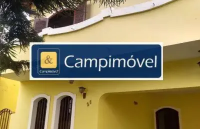 Casa para venda em campinas, jardim santa genebra, 5 dormitórios, 1 suíte, 3 banheiros, 4 vagas