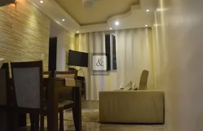 Apartamento para venda em campinas, parque sao martinho, 2 dormitórios, 1 banheiro, 1 vaga