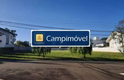 Terreno para venda em campinas, loteamento alphaville campinas