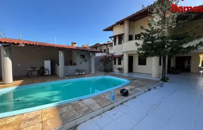 Imóvel de luxo: casa à venda em fortaleza-ce, eng. luciano cavalcante, 4 qtos, 4 suites, 6 vagas, 400m²