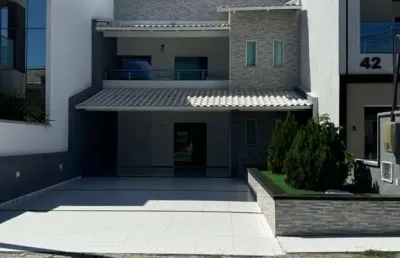 Casa em condomínio fechado com 4 quartos para alugar no jardim cearense, fortaleza , 188 m2 por r$ 6.000