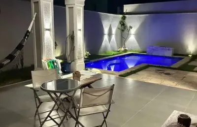 Casa em condomínio fechado com 4 quartos à venda no cidade alpha, eusébio  por r$ 2.250.000