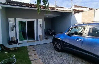 Imperdível: casa à venda no bairro tamadatuba, eusébio-ce, 3 quartos, 2 suítes, 2 vagas de garagem - 120m².