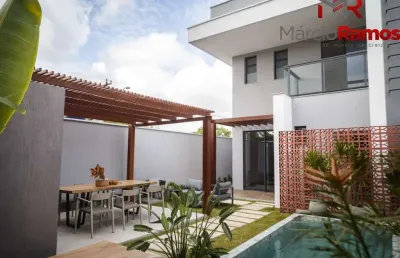 Imperdível! casa à venda em eusébio-ce, bairro pires facanha. 4 quartos, 4 suítes, 5 banheiros, 2 vagas, 135m². aproveite!
