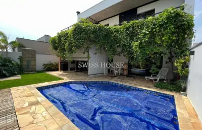 Casa em condomínio fechado com 4 quartos para alugar na avenida dermival bernardes siqueira, --, swiss park, campinas, 220 m2 por r$ 15.000