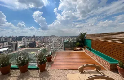 Cobertura com 3 quartos para alugar na rua dona maria umbelina couto, --, taquaral, campinas, 230 m2 por r$ 12.900