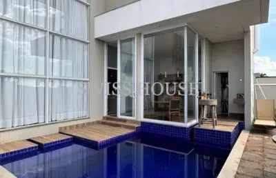 Casa em condomínio fechado com 3 quartos para alugar na rua gilberto piassa, --, swiss park, campinas, 316 m2 por r$ 16.200