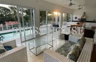 Casa em condomínio fechado com 5 quartos à venda na estrada municipal do clube de campo valinhos, s/n, --, jardim são bento do recreio, valinhos, 600 m2 por r$ 3.800.000