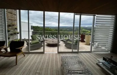 Casa em condomínio fechado com 4 quartos à venda na rua san conrado, --, loteamento caminhos de san conrado (sousas), campinas, 490 m2 por r$ 2.750.000