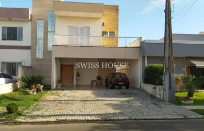 Casa em condomínio fechado com 4 quartos à venda na avenida josé puccinelli, --, cascata, paulínia, 256 m2 por r$ 1.250.000