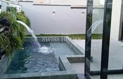 Casa em condomínio fechado com 3 quartos à venda na avenida josé oscar gratti, --, swiss park, campinas, 198 m2 por r$ 2.150.000