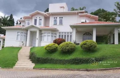 Casa em condomínio fechado com 6 quartos à venda na rua eliseu teixeira de camargo, --, sítios de recreio gramado, campinas, 750 m2 por r$ 6.300.000