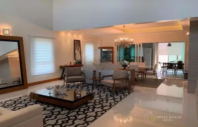 Casa em condomínio fechado com 4 quartos à venda na estrada municipal adelina segantini cerqueira leite, --, chácara são rafael, campinas, 430 m2 por r$ 4.500.000