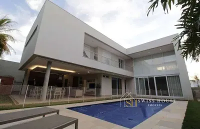 Casa em condomínio fechado com 4 quartos à venda na avenida araçá, --, loteamento alphaville campinas, campinas, 509 m2 por r$ 5.700.000