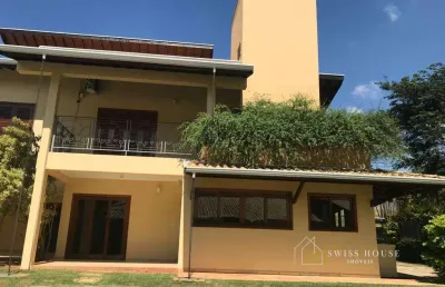 Casa com 4 quartos à venda na rua josé de oliveira, --, chácaras silvania, valinhos, 600 m2 por r$ 2.300.000
