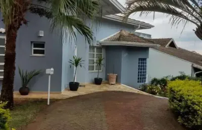 Casa em condomínio fechado com 3 quartos à venda na rua luiz caetano, --, parque lausanne, valinhos, 457 m2 por r$ 1.600.000