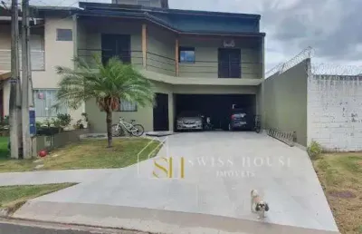 Casa em condomínio fechado com 3 quartos à venda na avenida josé puccinelli, --, cascata, paulínia, 270 m2 por r$ 1.200.000