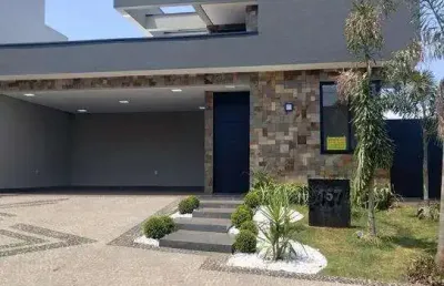 Casa em condomínio fechado com 4 quartos à venda na avenida juscelino kubitschek de oliveira, --, parque brasil 500, paulínia, 198 m2 por r$ 1.855.000