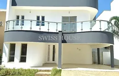 Casa em condomínio fechado com 3 quartos à venda na avenida roberto baltazar dos santos, --, swiss park, campinas, 294 m2 por r$ 2.438.000