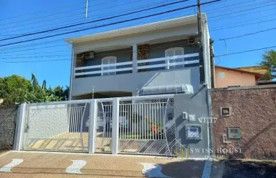 Casa com 4 quartos à venda na rua eduardo nadruz, --, parque jambeiro, campinas, 250 m2 por r$ 985.000
