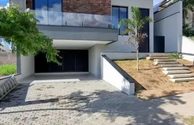 Casa em condomínio fechado com 3 quartos à venda na avenida prefeito josé lozano araújo, --, jardim ypê, paulínia, 216 m2 por r$ 1.890.000