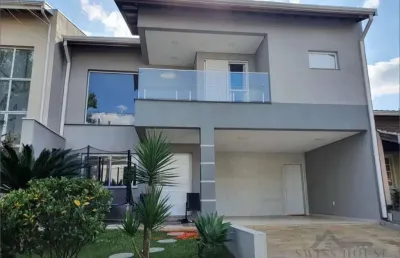 Casa em condomínio fechado com 4 quartos à venda na avenida josé puccinelli, --, cascata, paulínia, 236 m2 por r$ 1.690.000