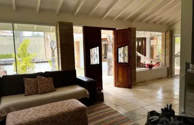 Casa em condomínio fechado com 3 quartos à venda na avenida professora dea ehrhardt carvalho, --, sítios de recreio gramado, campinas, 319 m2 por r$ 3.000.000
