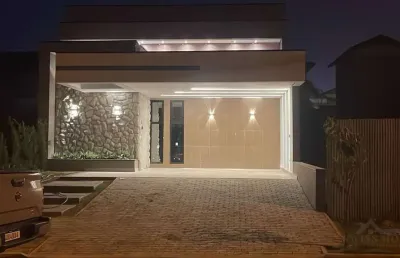 Casa em condomínio fechado com 3 quartos à venda na avenida presidente juscelino kubitschek de oliveira, --, parque brasil 500, paulínia, 139 m2 por r$ 1.050.000