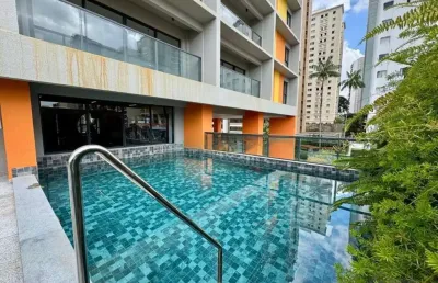Apartamento com 1 quarto à venda na rua maria monteiro, --, cambuí, campinas, 50 m2 por r$ 980.000