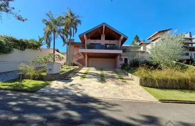 Casa em condomínio fechado com 5 quartos para alugar na avenida dona maria franco salgado, --, jardim atibaia (sousas), campinas, 488 m2 por r$ 16.200