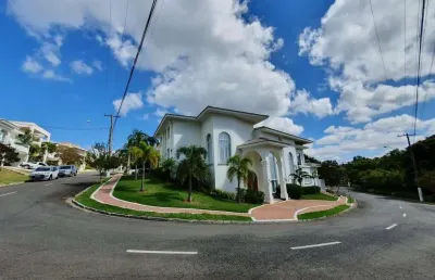 Casa em condomínio fechado com 4 quartos para alugar na rua geraldo de gasperi, --, chácaras são bento, valinhos, 541 m2 por r$ 19.000