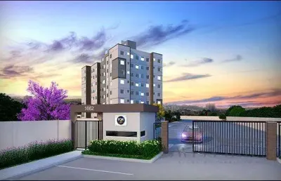 Apartamento com 2 quartos à venda na avenida antonio baptista piva, --, jardim flamboyant, paulínia, 45 m2 por r$ 380.000