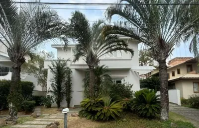 Casa em condomínio fechado com 4 quartos para alugar na avenida araçá, --, loteamento alphaville campinas, campinas, 293 m2 por r$ 9.500
